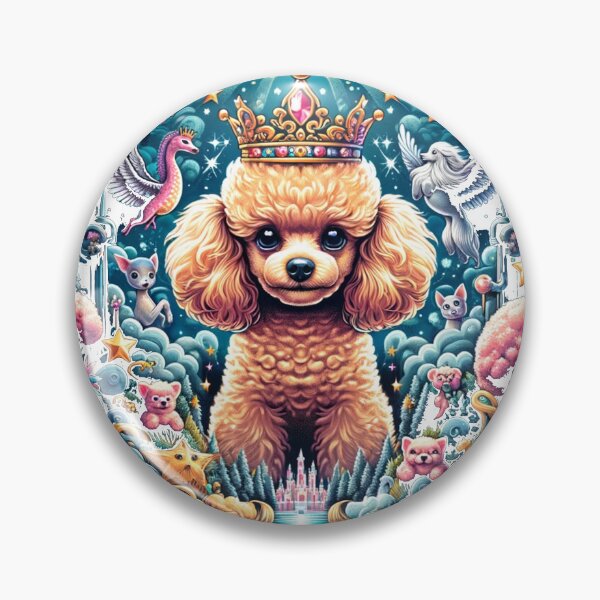 Item preview, Toy Poodle Dog Underwater King designed and sold by toypoodlemom.