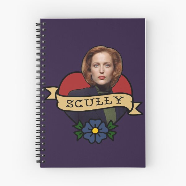 Item preview, Agent Scully Traditional Tattoo Heart and Flower design designed and sold by morgan138.