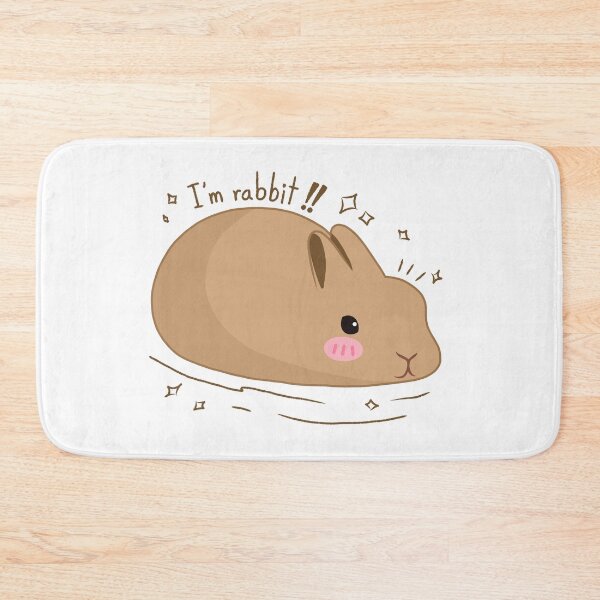 Item preview, cute brown rabbit designed and sold by TiffyChaa.