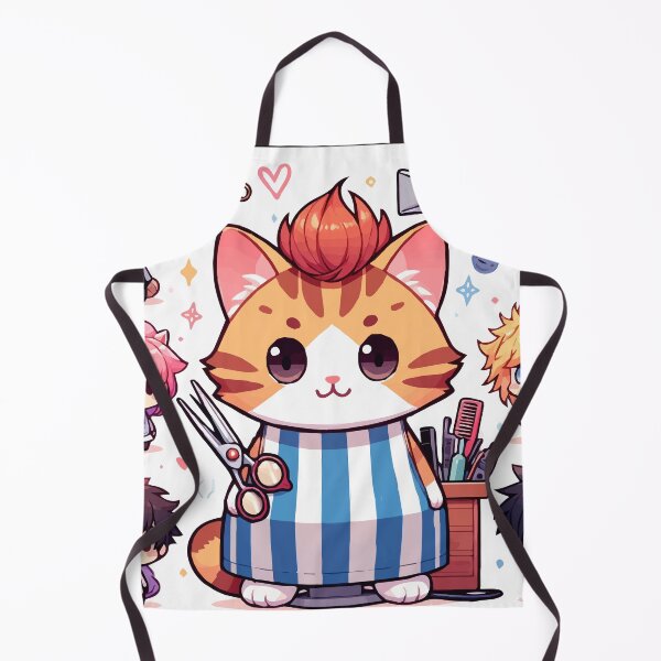 Item preview, Cat Stylist at Purrs Hair Salon designed and sold by Gacram.