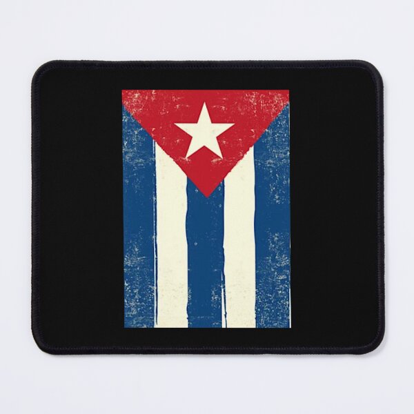 Item preview, Cuban Flag - vertical painted flag designed and sold by RENAGADE4LYF.