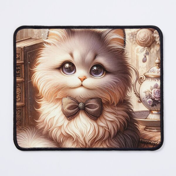 Item preview, Antique Whiskers: The Dapper Kitty designed and sold by mikotoerimint.