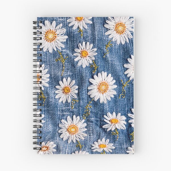 Item preview, Spring Daisies on Denim designed and sold by Maddie4Real.