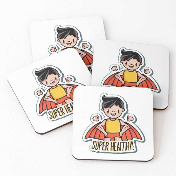 Item preview, Superhero Child Power Pose - Super Healthy! designed and sold by NiftyWrx.