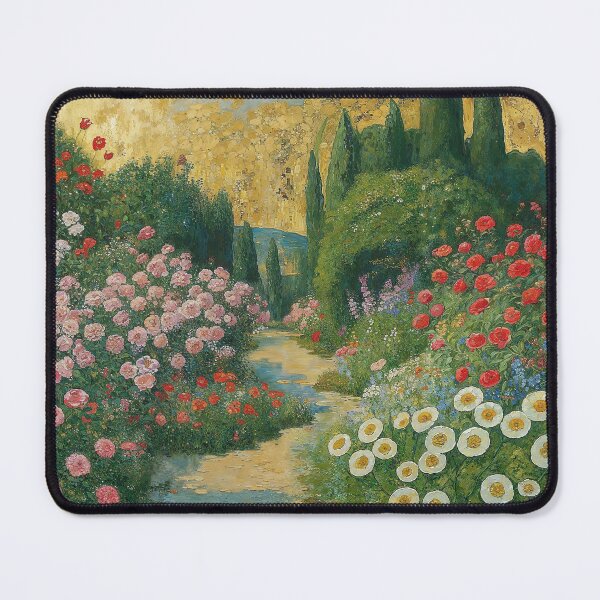 Item preview, Gustav Klimt Flower Garden designed and sold by maniacfitness.