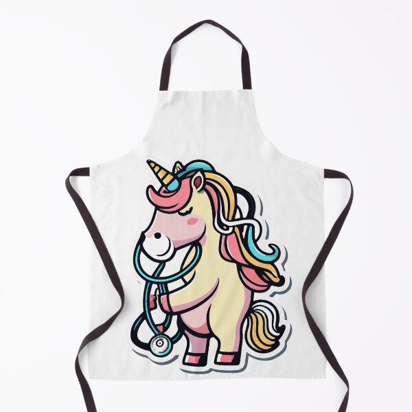 Item preview, Magical Pediatric Unicorn with Stethoscope designed and sold by NiftyWrx.