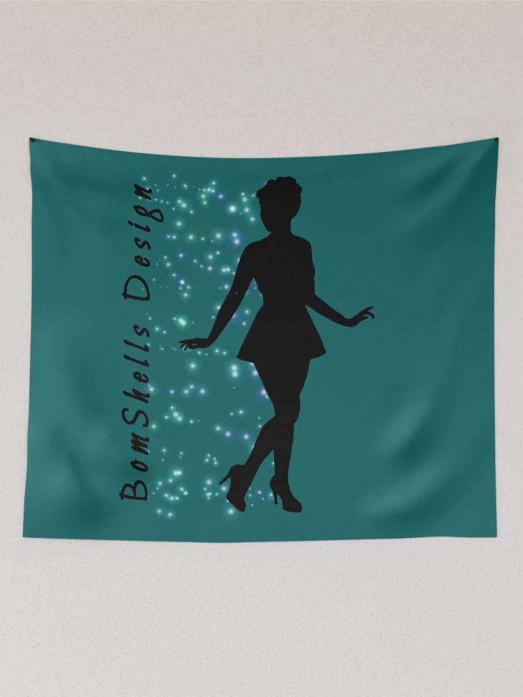 Thumbnail 2 of 3, Tapestry, BombShells Design designed and sold by Shells Designs.