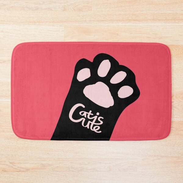 Item preview, Cute cat paws - pink designed and sold by CiCstudio.