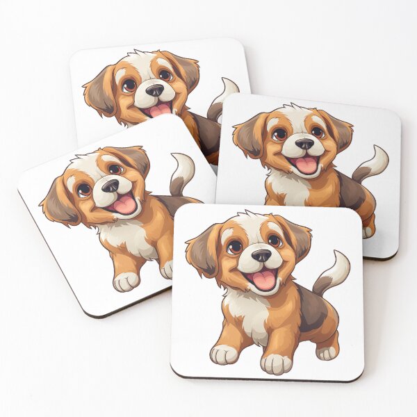 Item preview, Wagging Tails & Wet Noses: Celebrate Puppies on Redbubble! designed and sold by digizonebydas.