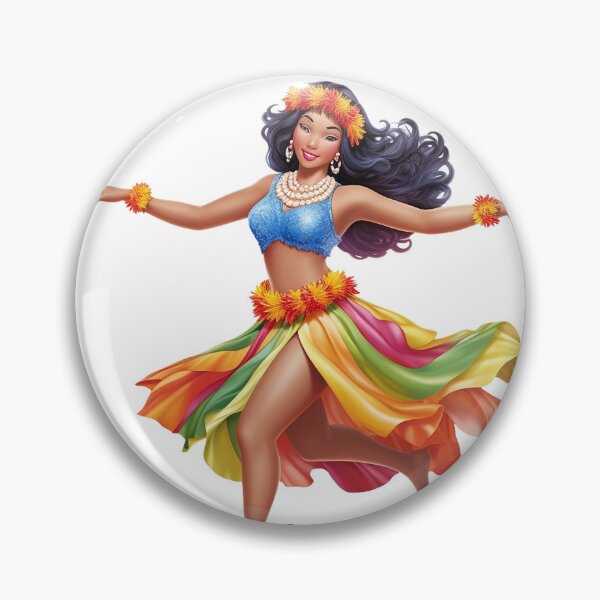 Item preview, Rainbow Hula 1 designed and sold by MyEliteThreads.