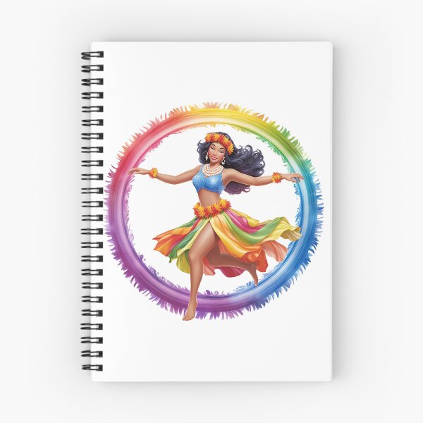 Item preview, Rainbow Hula 1 designed and sold by MyEliteThreads.