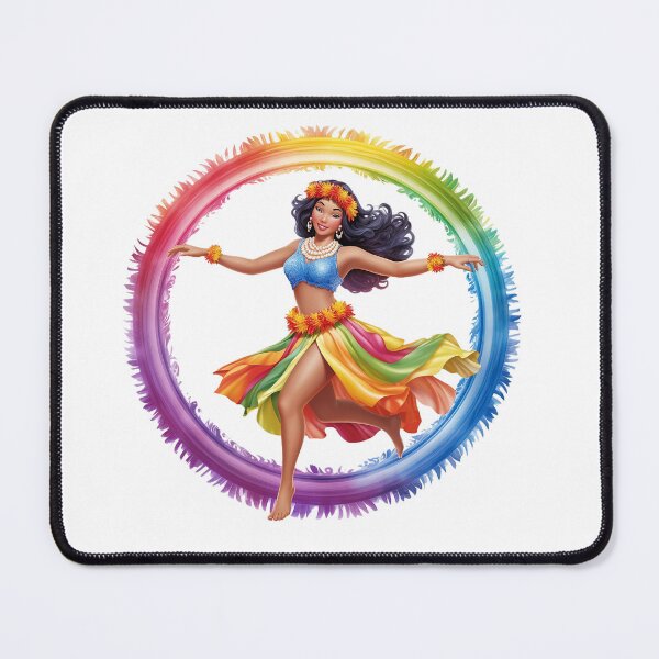 Item preview, Rainbow Hula 1 designed and sold by MyEliteThreads.