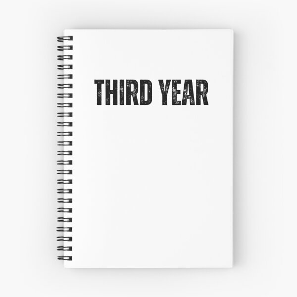 Item preview, third year black and white quote tshirt funny inspirational third year designed and sold by Mindlimes.