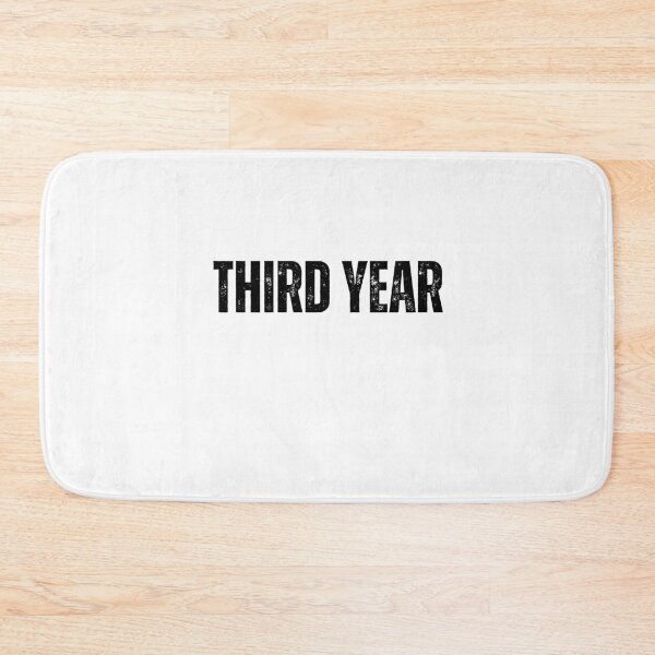 Item preview, third year black and white quote tshirt funny inspirational third year designed and sold by Mindlimes.