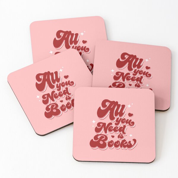 Item preview, ALL YOU NEED IS BOOKS- Valentine's Day Gift For Booknerds designed and sold by The Bookworm Store.