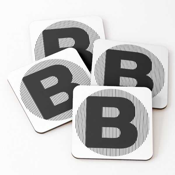 Item preview, LETTER-BLACK-B designed and sold by LionsTeam.