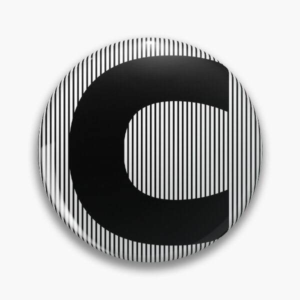 Item preview, LETTER-BLACK-C designed and sold by LionsTeam.