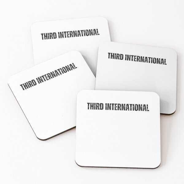 Item preview, Third international black and white quote tshirt funny inspirational third year designed and sold by Mindlimes.