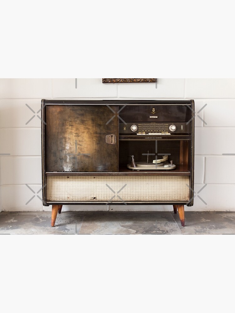 Antique record player turntable and stereo unit by kpander