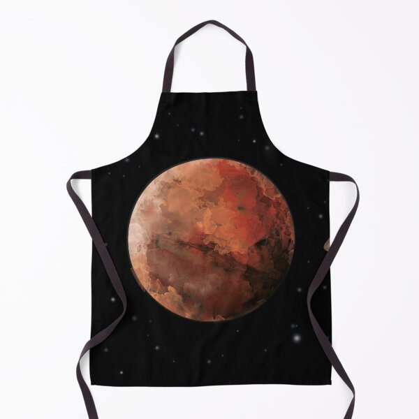 Item preview, Mars planet painted in watercolors designed and sold by 0ut0fSpace.