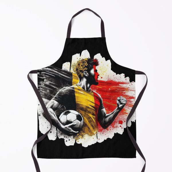 Item preview, Belgian Football Fan designed and sold by HeadTurningArt.