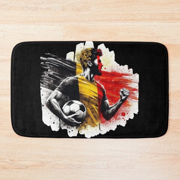 Item preview, Belgian Football Fan designed and sold by HeadTurningArt.