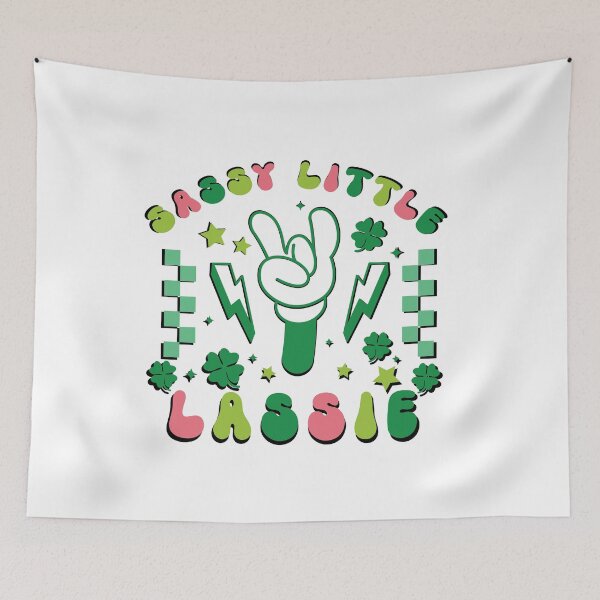 Item preview, Sassy Little Lassie St Patricks Day Shirts Kids Toddler Girl designed and sold by millionair3.