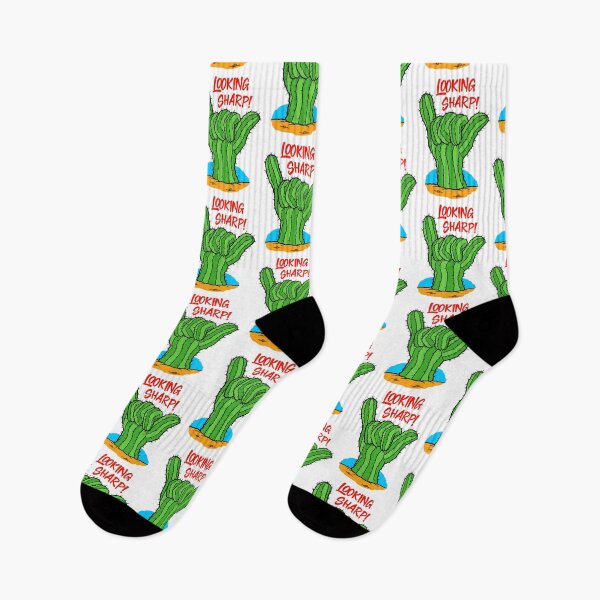 Item preview, Looking Sharp. Cactus Shaka designed and sold by Salvador-Gnarly.