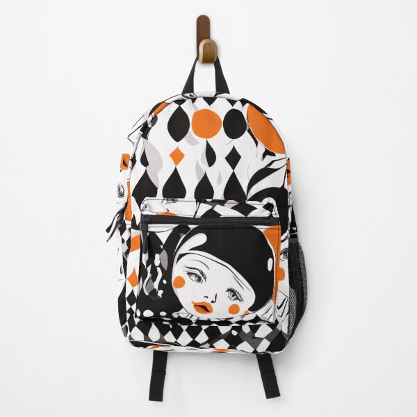 Item preview, Orange Pierrots designed and sold by Joanne Walsh.