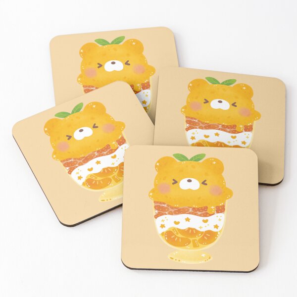Item preview, Orange Bear Parfait  designed and sold by Figberrytea.