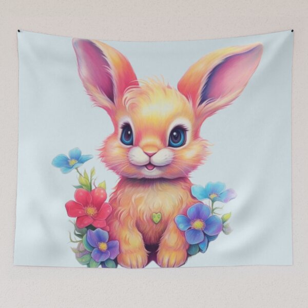 Item preview, An elegant mountain rabbit with big ears designed and sold by veroniss.