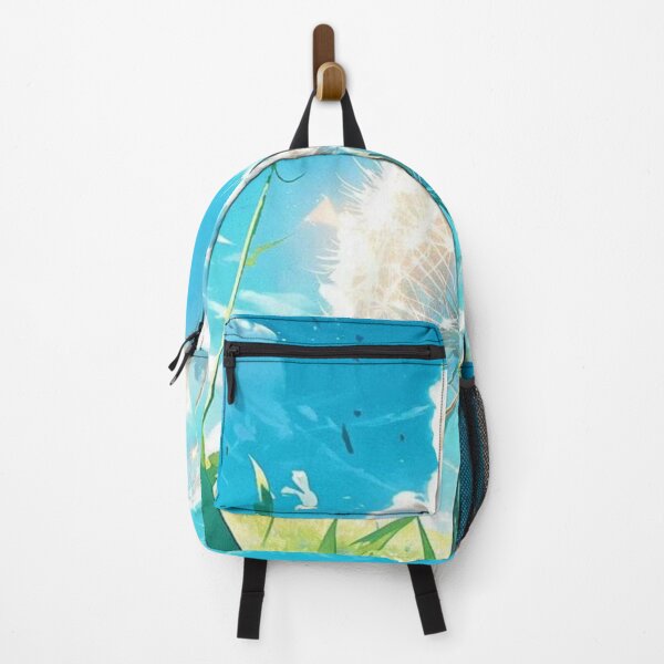 Item preview, beautiful image of dandelion in green landscape blowing in the wind designed and sold by koringaFTS.