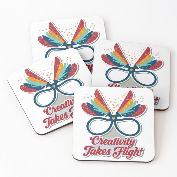 Item preview, Creativity Takes Flight - Scissor Wings designed and sold by NiftyWrx.