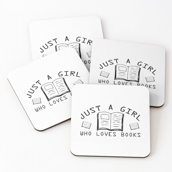 Item preview, Just a Girl Who Loves Books - Book Enthusiasts Girl designed and sold by typoinspired.