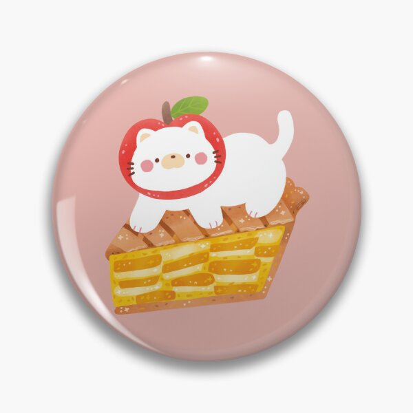 Item preview, Apple Pie Surfing Cat designed and sold by Figberrytea.