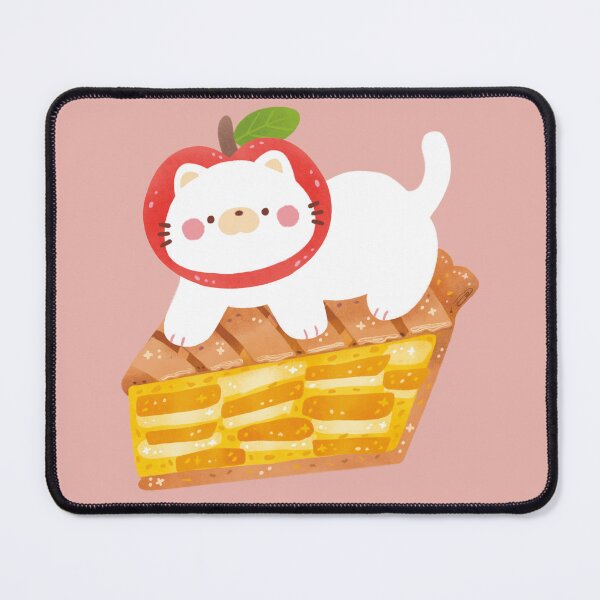 Item preview, Apple Pie Surfing Cat designed and sold by Figberrytea.