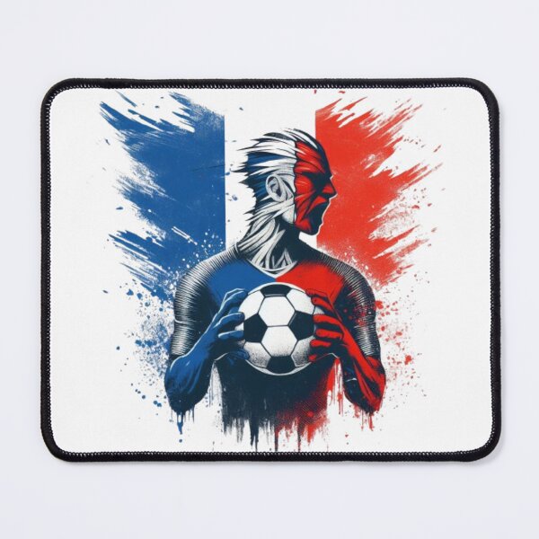 Item preview, French Football Fan designed and sold by HeadTurningArt.