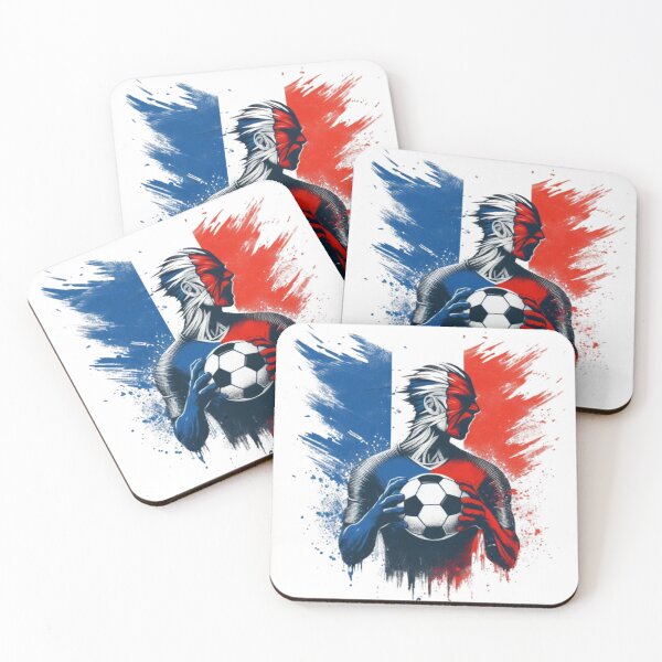 Item preview, French Football Fan designed and sold by HeadTurningArt.