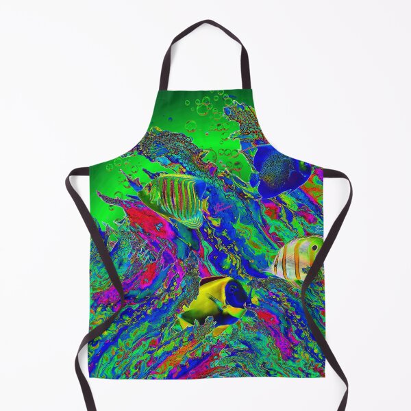 Item preview, Tropical Neon Fish Aquarium designed and sold by Fluid Artzworx.