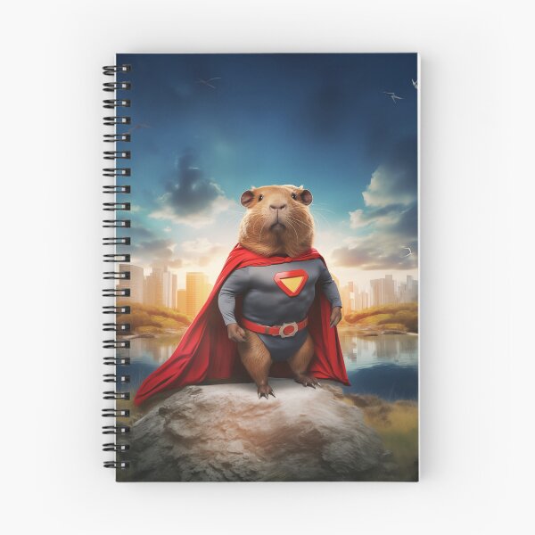 Item preview, Super Capybara - Saving the world one snuggle at a time designed and sold by GirlyGamerAU.