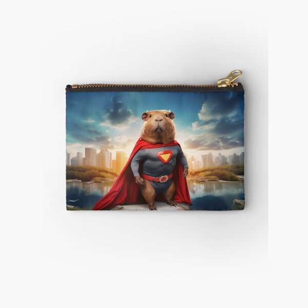 Item preview, Super Capybara - Saving the world one snuggle at a time designed and sold by GirlyGamerAU.
