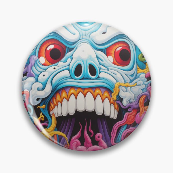 Item preview, Psychedelic Screaming Face designed and sold by Beausdigital.