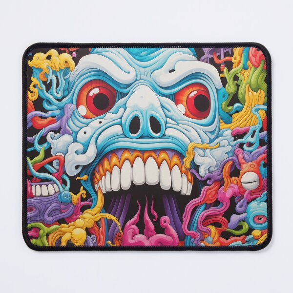 Item preview, Psychedelic Screaming Face designed and sold by Beausdigital.