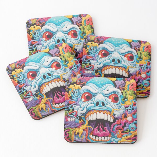 Item preview, Psychedelic Screaming Face designed and sold by Beausdigital.