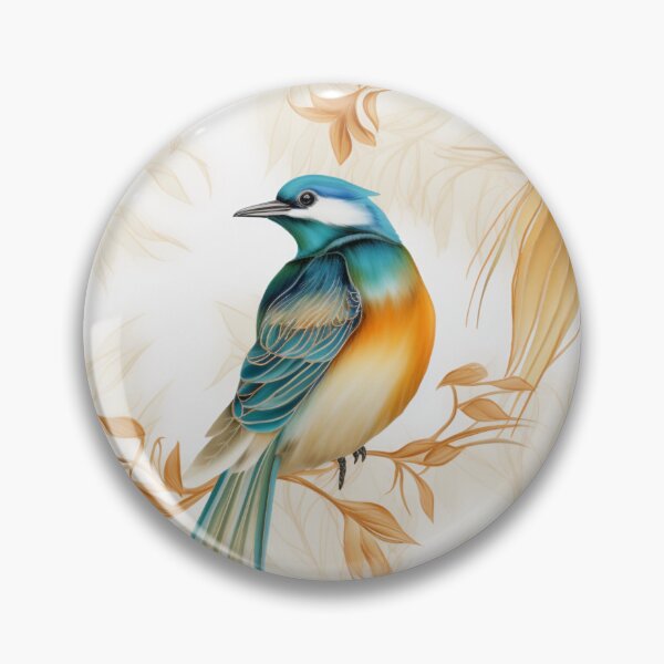 Item preview, Thai Bird Lines Seamless Design designed and sold by tounm.