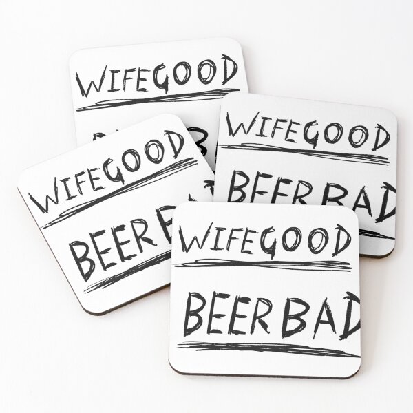Item preview, Wife Good Beer Bad designed and sold by fleshHOUSE.