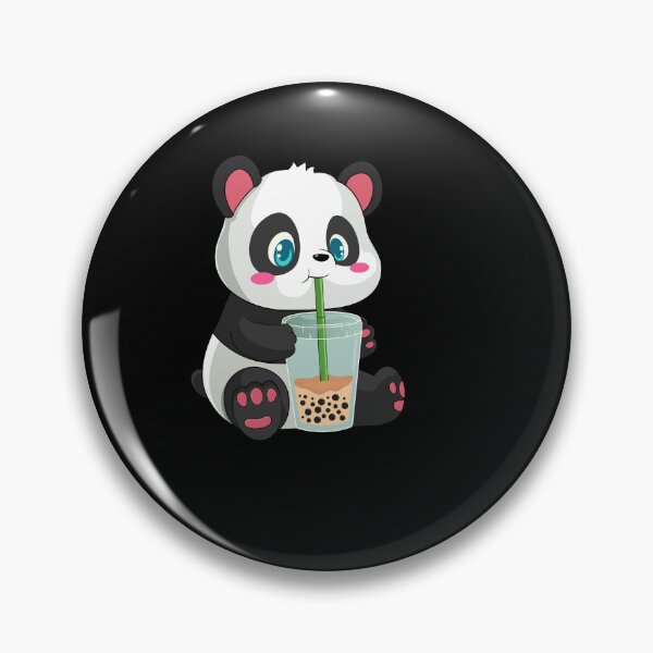 Item preview, Cute Bubble Tea Lover panda  designed and sold by Artistusha.