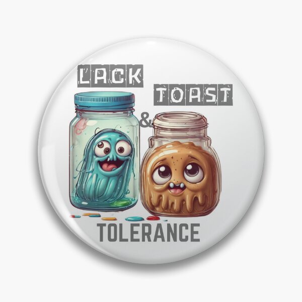 Item preview, "FALTA TOSTADA Y TOLERANCIA: Cuando la gelatina y la mantequilla de maní no se ponen de acuerdo" designed and sold by Fanishdesigned.