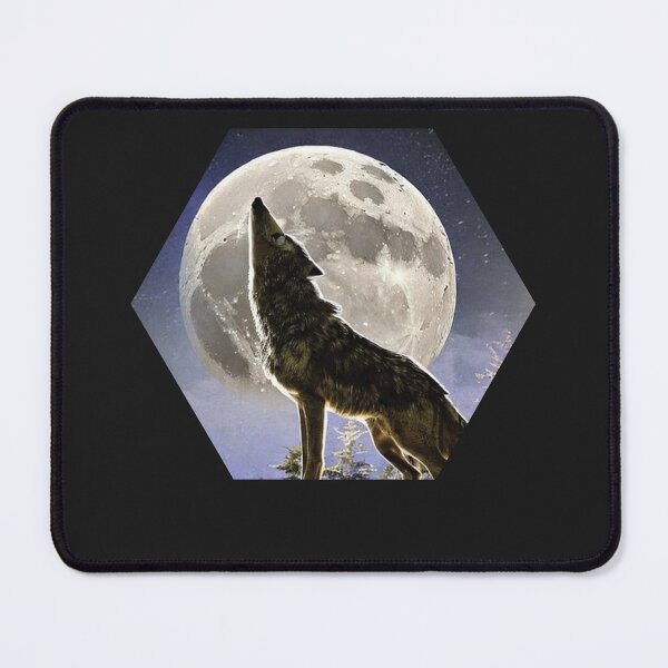Item preview, Howling wolf designed and sold by Cutebutfunny.