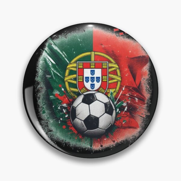 Item preview, Portuguese Football Fan designed and sold by HeadTurningArt.